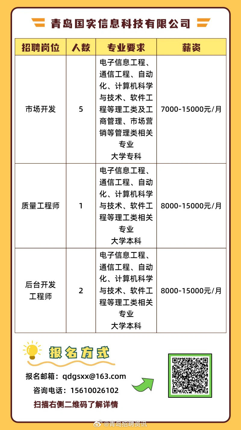 即墨最新招工信息揭秘与岗位推荐🔍